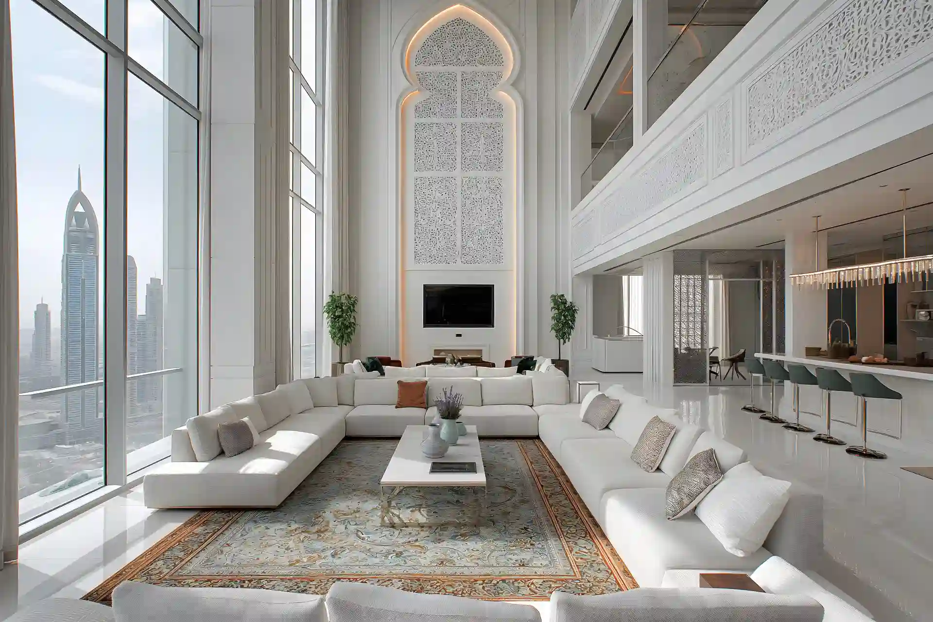 دیزاین داخلی پروژه تایگر اسکای از تایگر در منطقه بیزنس بی