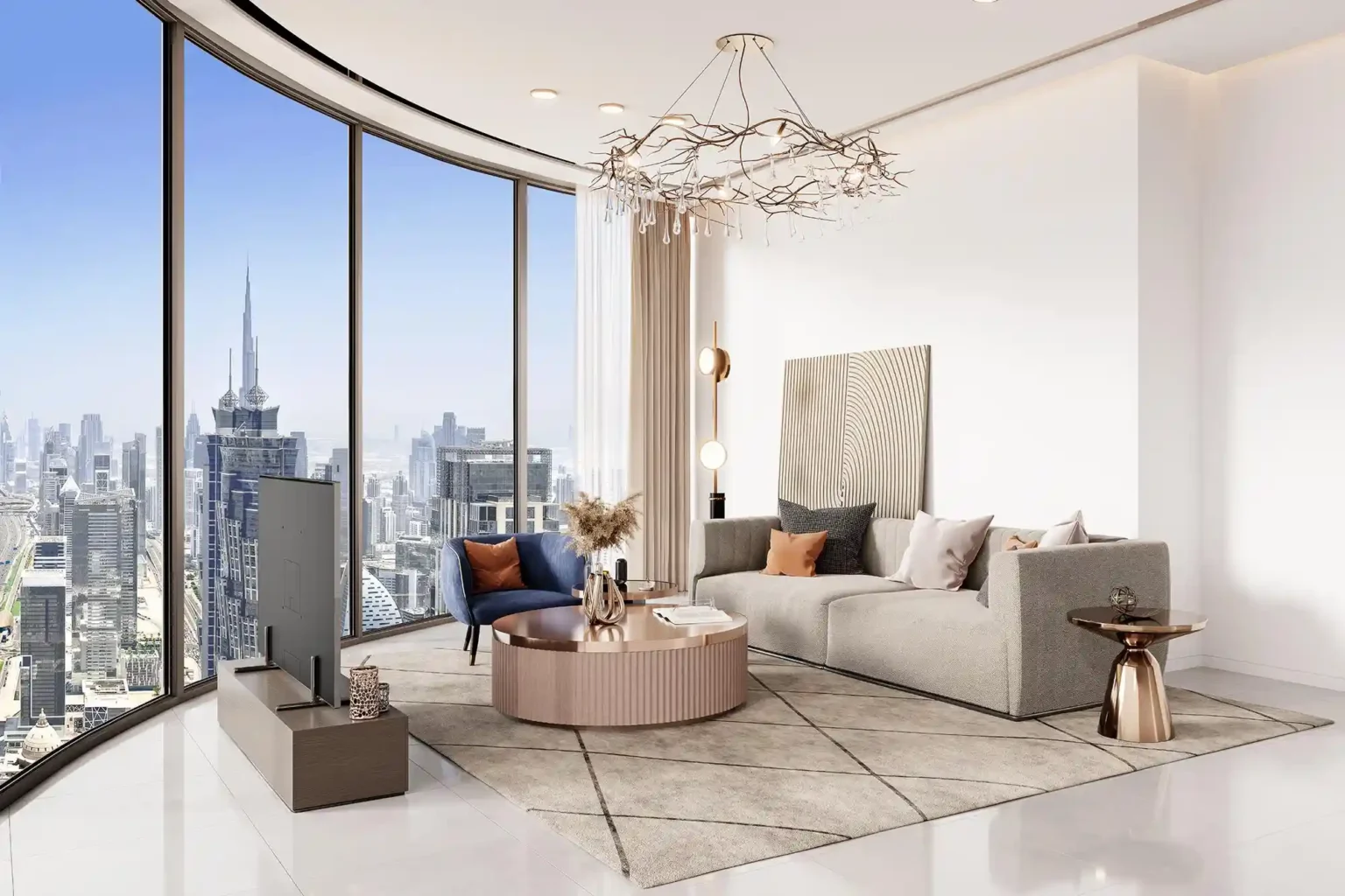 تصویری از طراحی داخلی واحدهای برج الحبتور