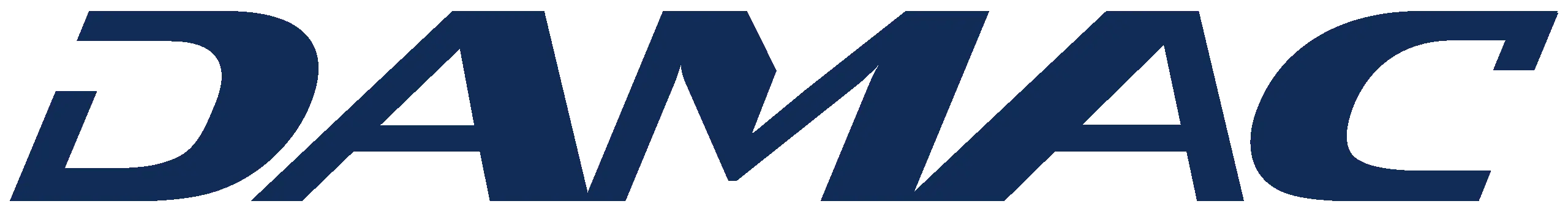 لوگوی برند داماک به رنگ سورمه ای